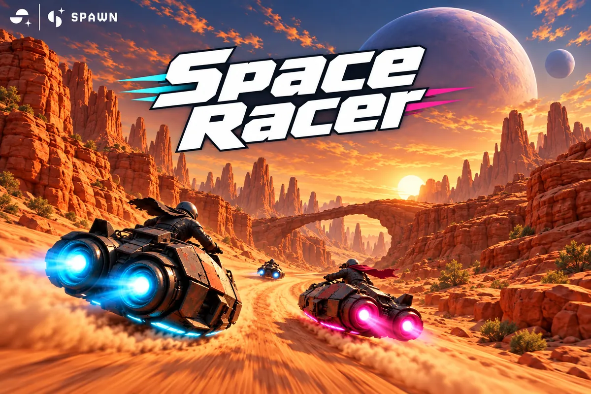 Screenshot of Space Racer