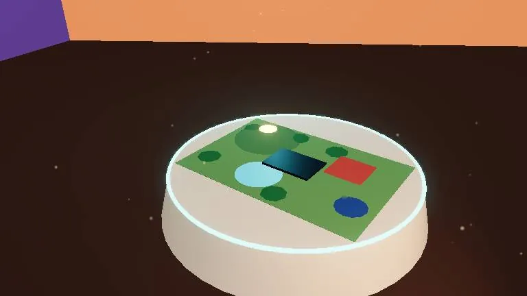 Flatscape — collapse to a 2D screen