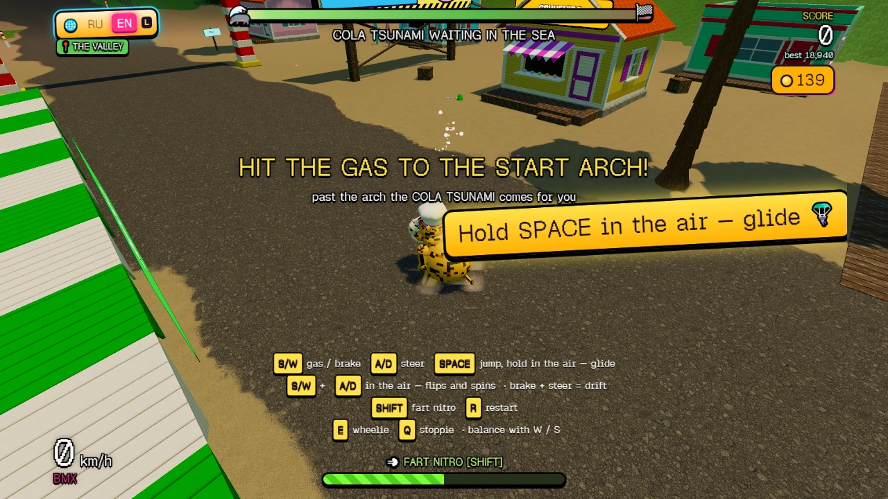 Hippo vs Tsunami: a moment in the game (1 of 1)