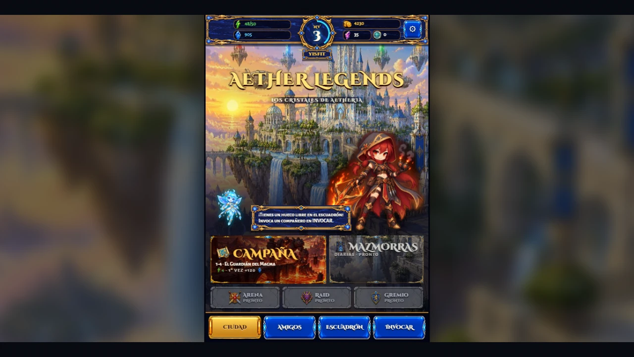 Aether Legends: a moment in the game (1 of 1)