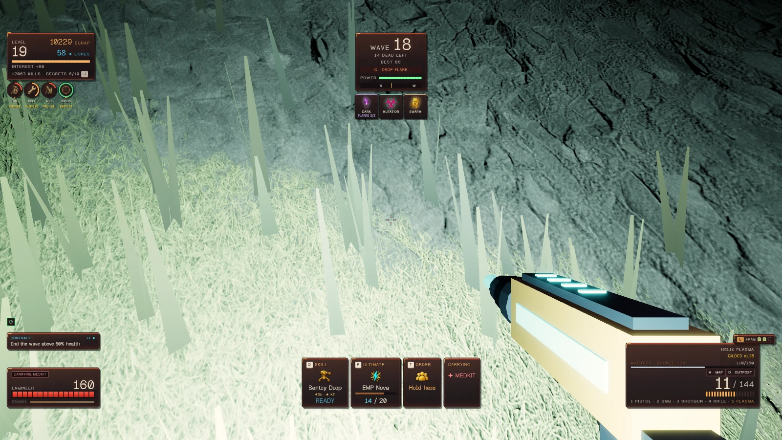 Ashfall Outpost: a moment in the game (2 of 2)