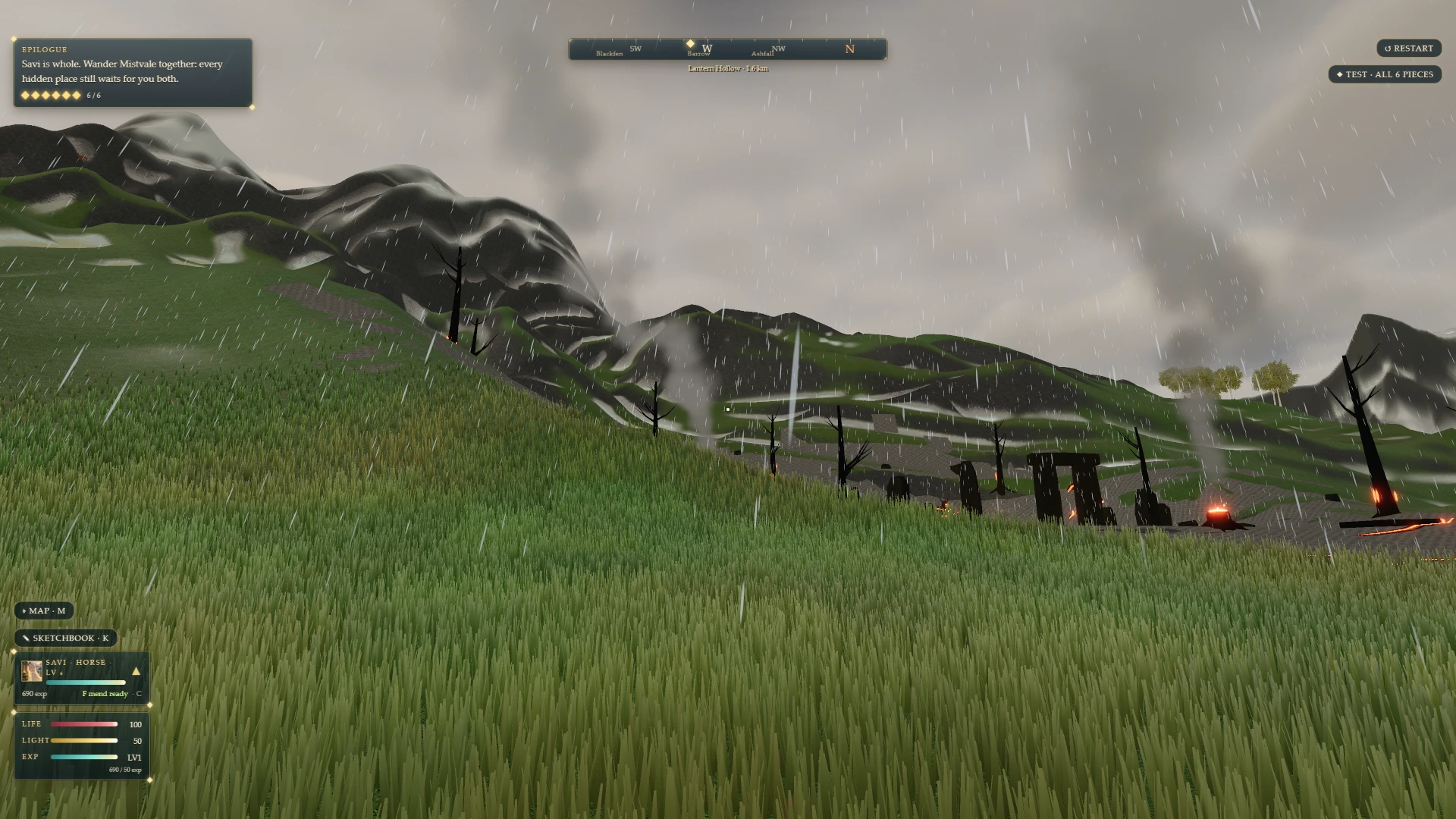 The Lantern of Savi: a moment in the game (1 of 1)