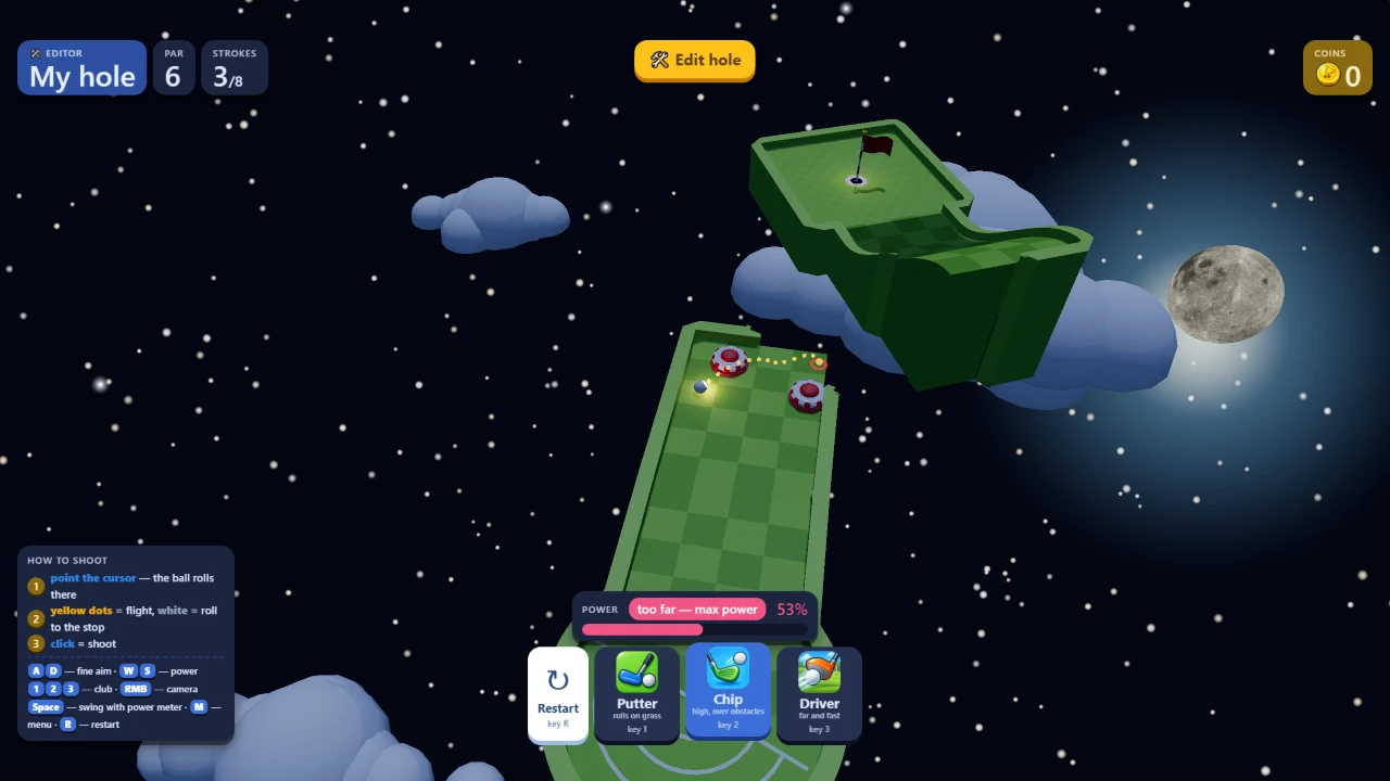 Hole by Hole: a moment in the game (1 of 4)