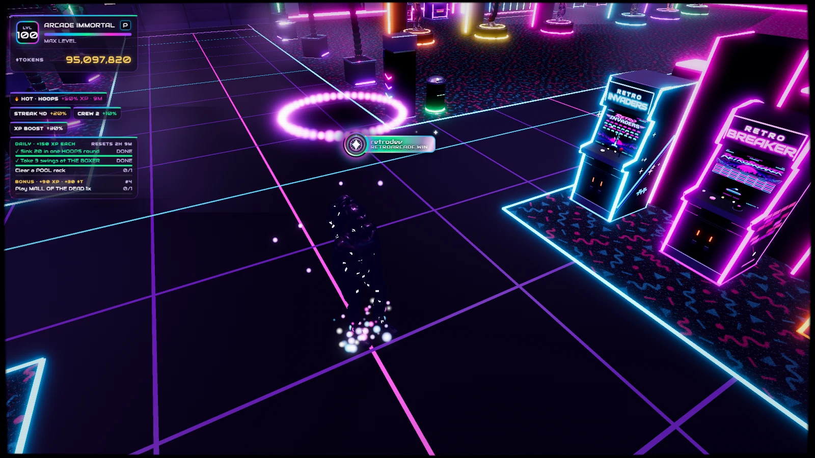 RETROARCADE.WIN: a moment in the game (1 of 1)