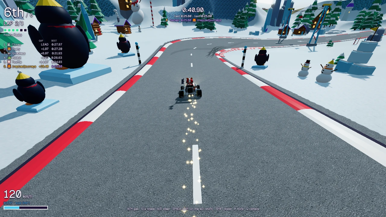 Kart Khaos: a moment in the game (1 of 4)