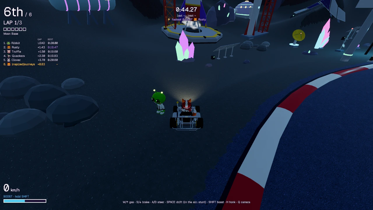 Kart Khaos: a moment in the game (3 of 4)
