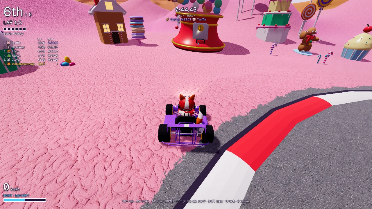 Kart Khaos: a moment in the game (4 of 4)