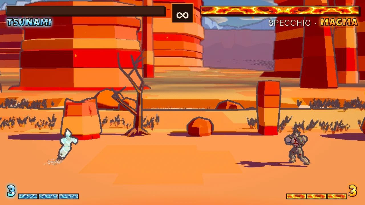 Elemental Fighter: a moment in the game (1 of 1)