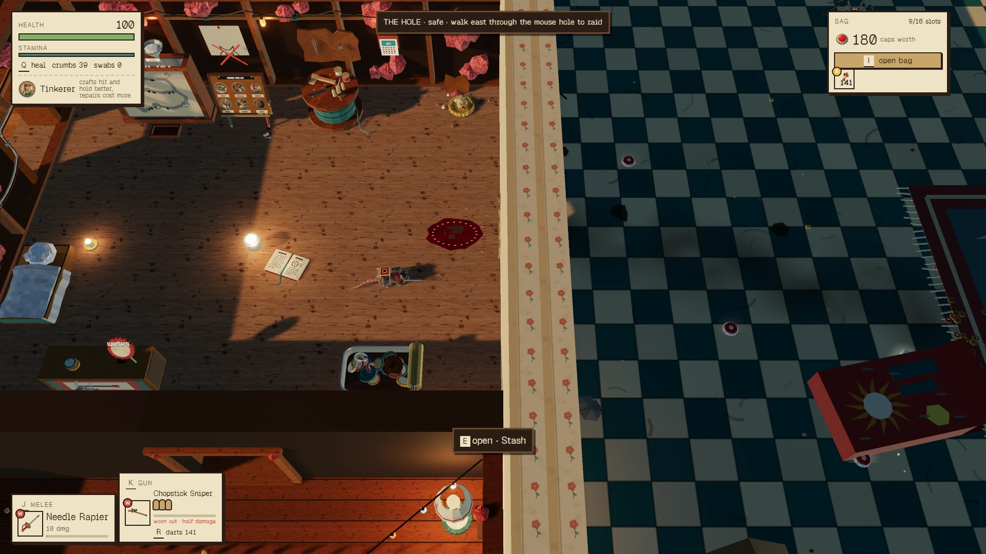 Rat Raid: a moment in the game (1 of 1)