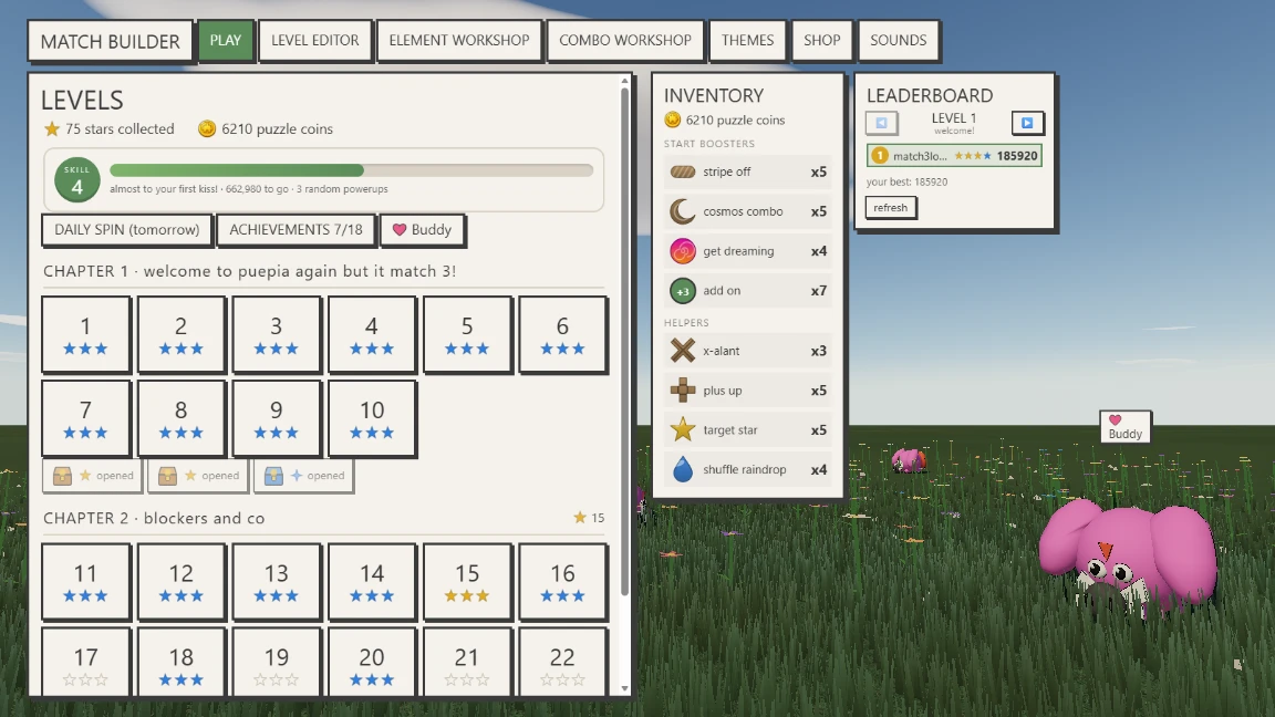 Match Builder: a moment in the game (1 of 1)