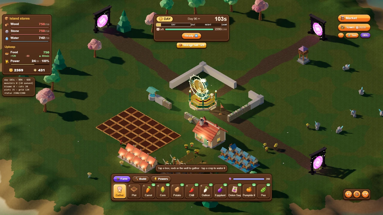 Neko Harbor & Battle Blooms: a moment in the game (1 of 8)