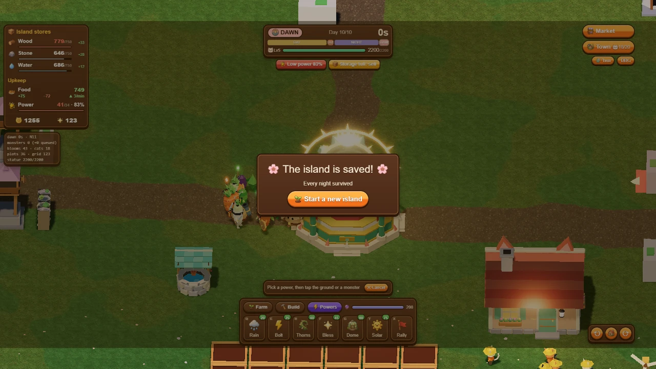 Neko Harbor & Battle Blooms: a moment in the game (4 of 6)
