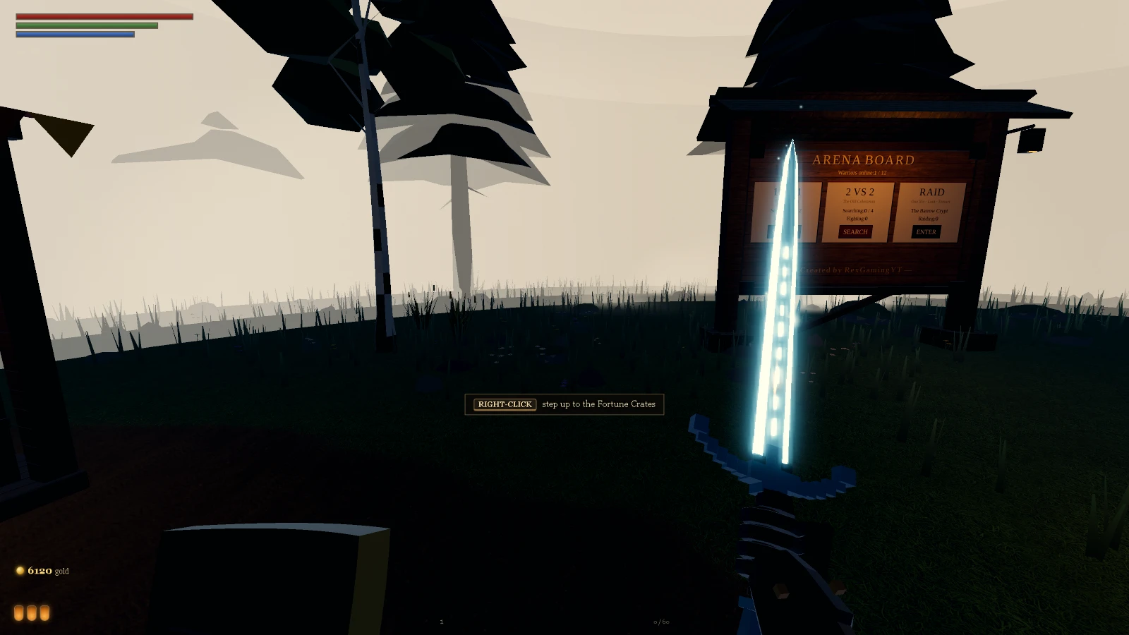 Sky Ring Arena Multiplayer: a moment in the game (1 of 7)