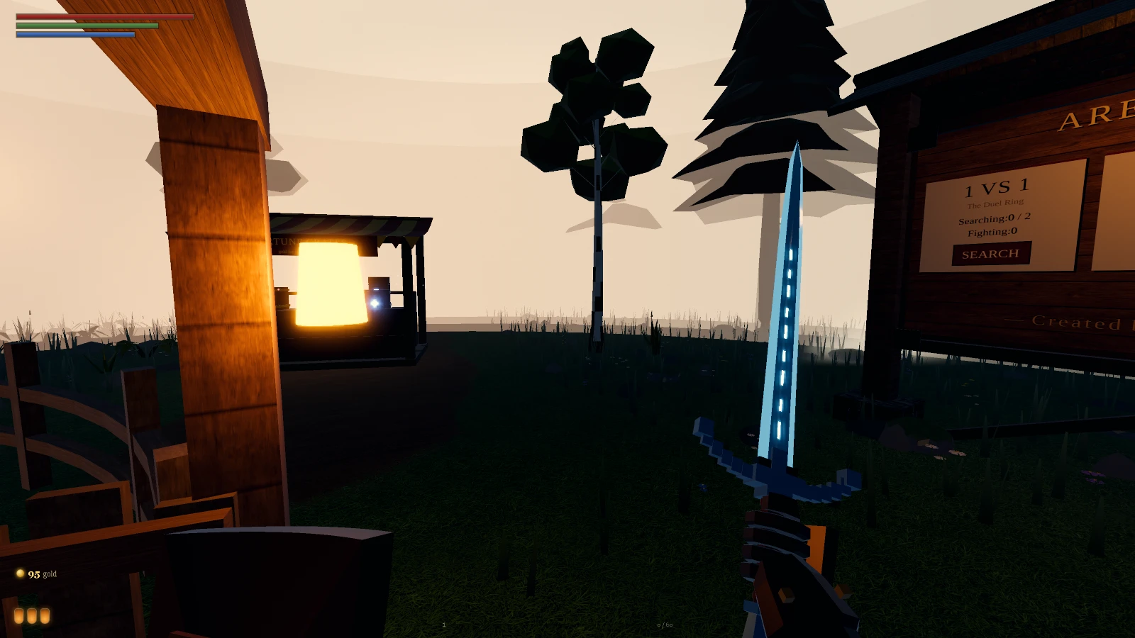 Sky Ring Arena Multiplayer: a moment in the game (1 of 7)