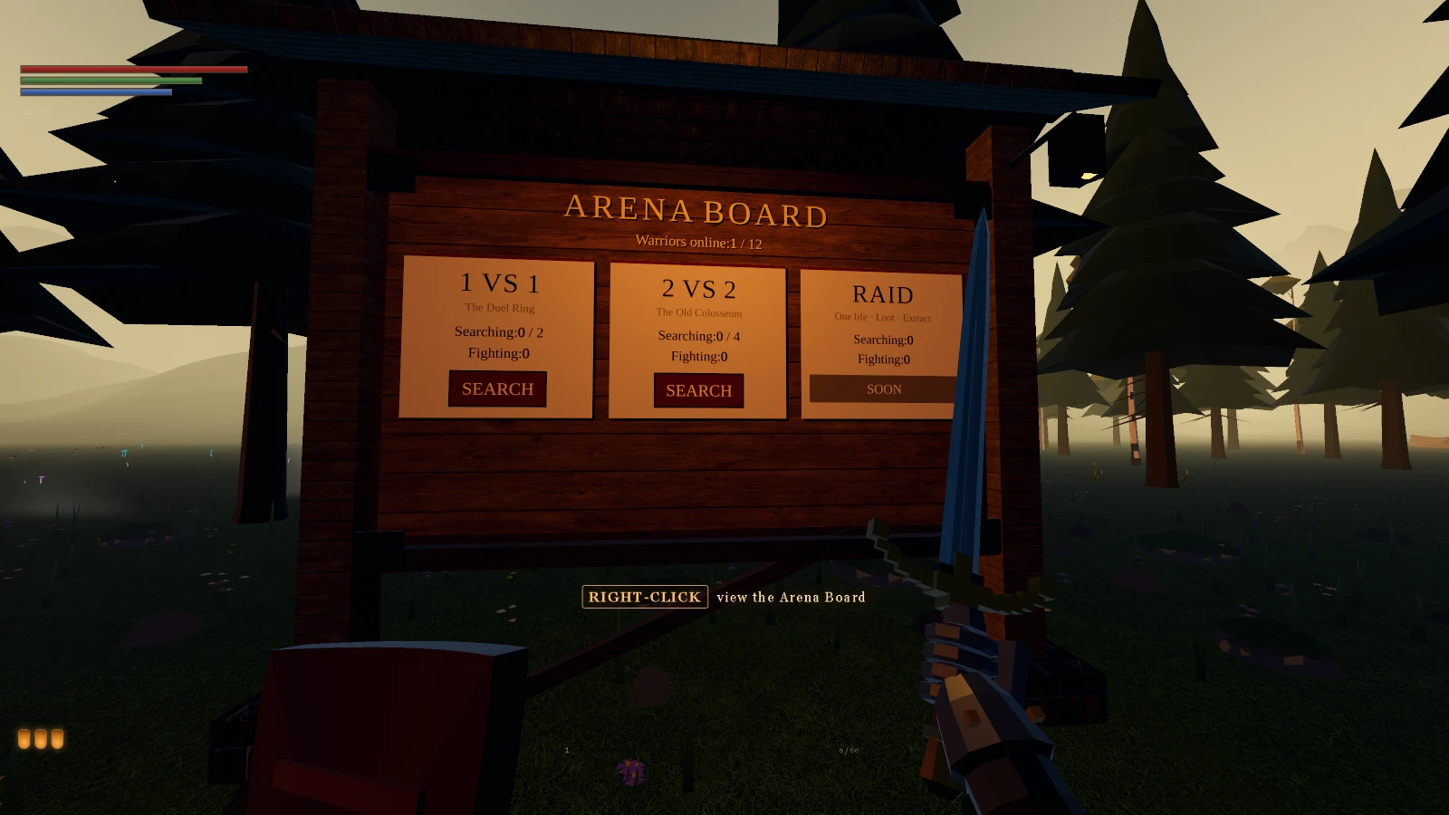 Sky Ring Arena Multiplayer: a moment in the game (3 of 7)