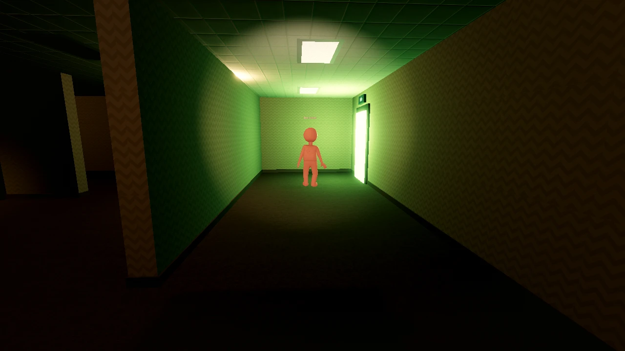 Escape From Backrooms: a moment in the game (1 of 2)