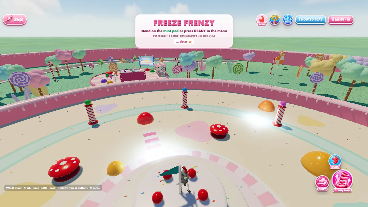 Freeze Frenzy: a moment in the game (2 of 3)