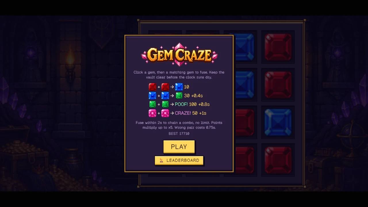 Gem Craze: a moment in the game (1 of 1)