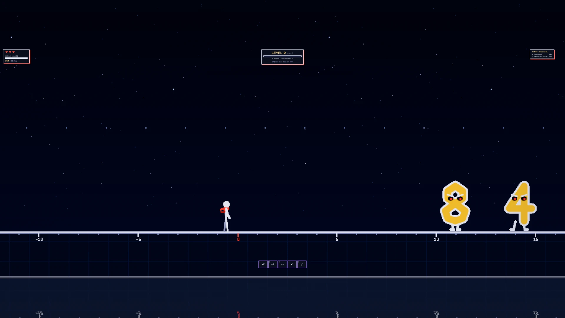 Beat the Infinity: YOU vs Math: a moment in the game (2 of 2)