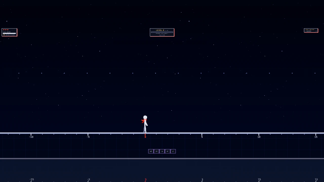 Beat the Infinity: YOU vs Math: a moment in the game (1 of 2)