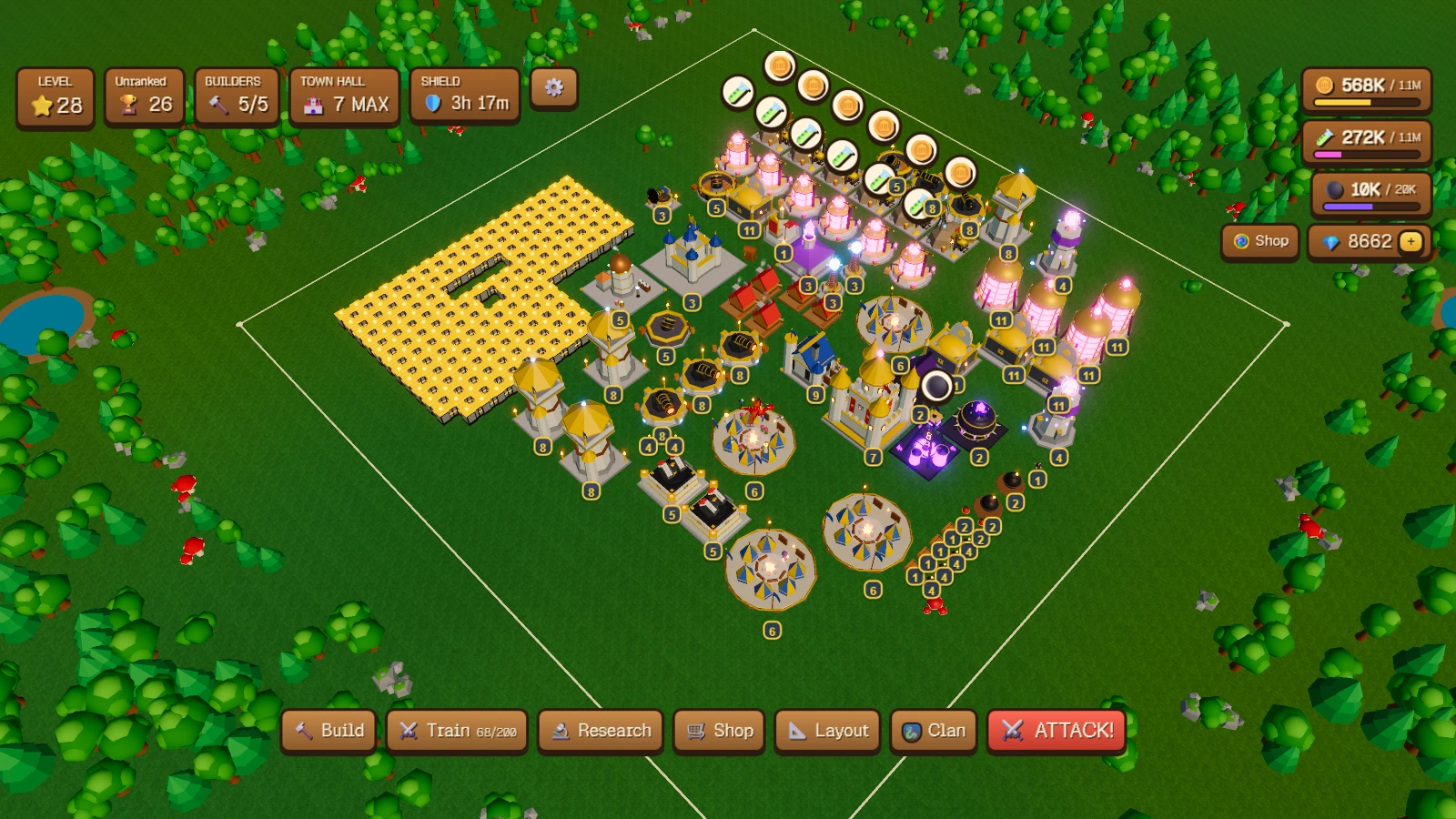 Kingdom Rising: a moment in the game (1 of 1)