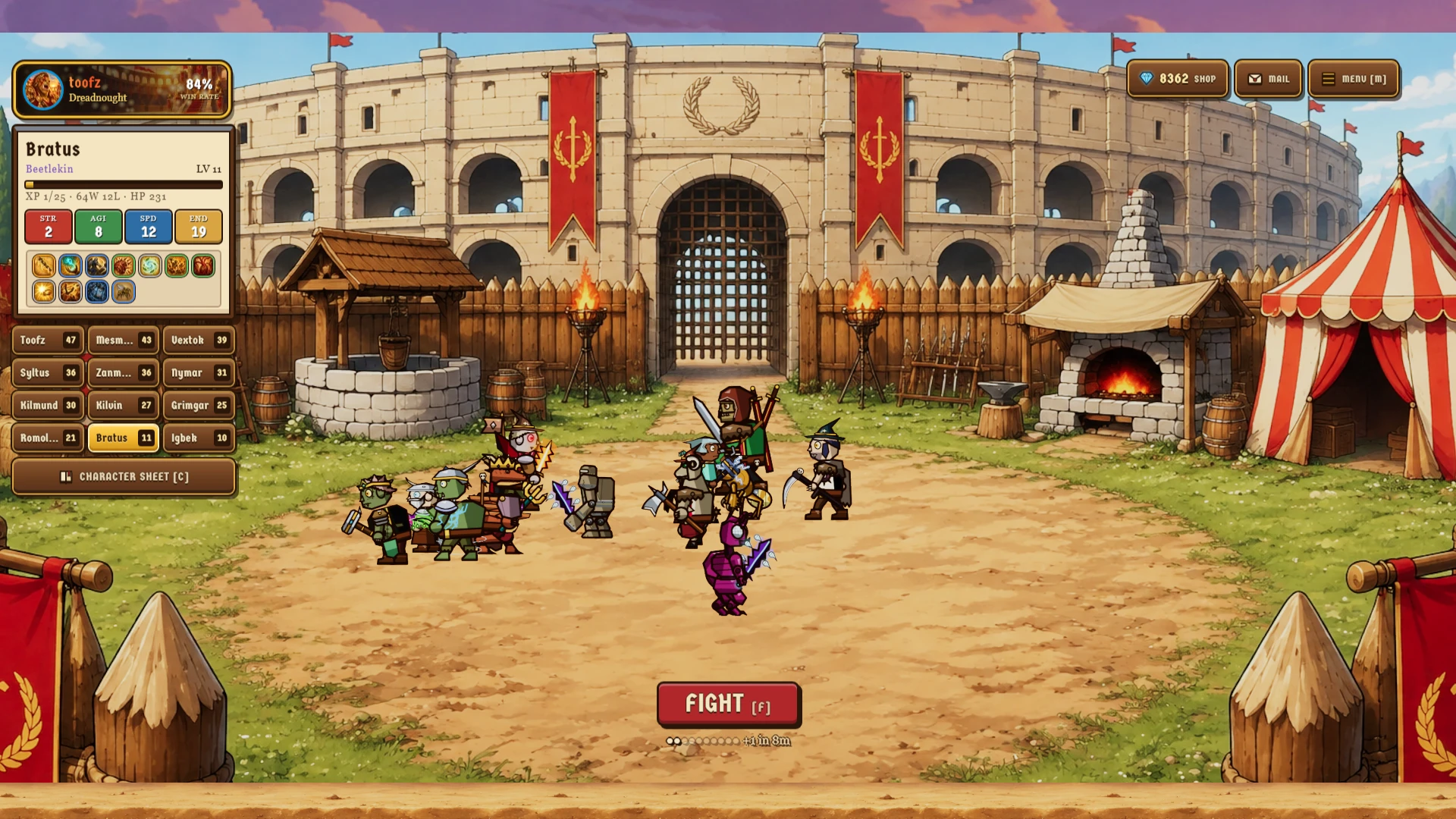 Warlings: a moment in the game (3 of 8)