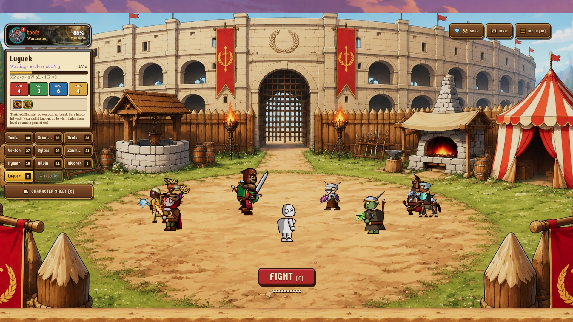 Warlings: a moment in the game (2 of 8)