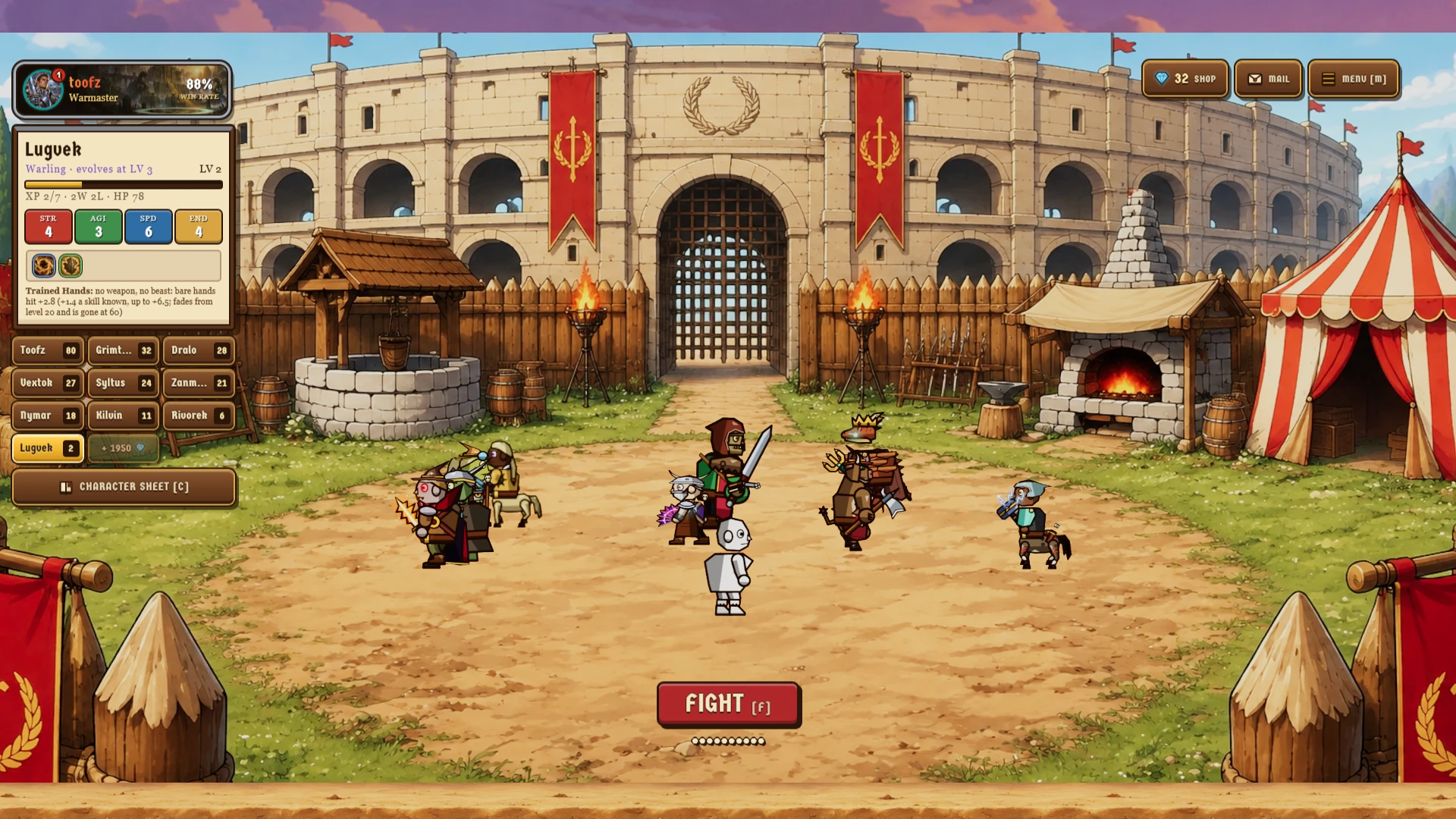 Warlings: a moment in the game (4 of 8)