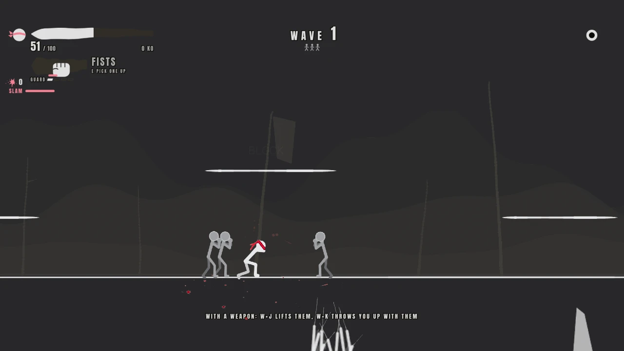 INK BRAWL: a moment in the game (1 of 2)