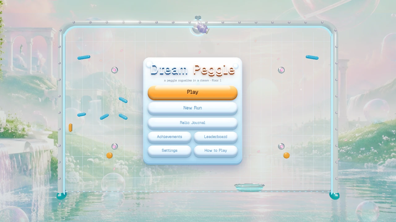 Dream Peggle: a moment in the game (2 of 3)