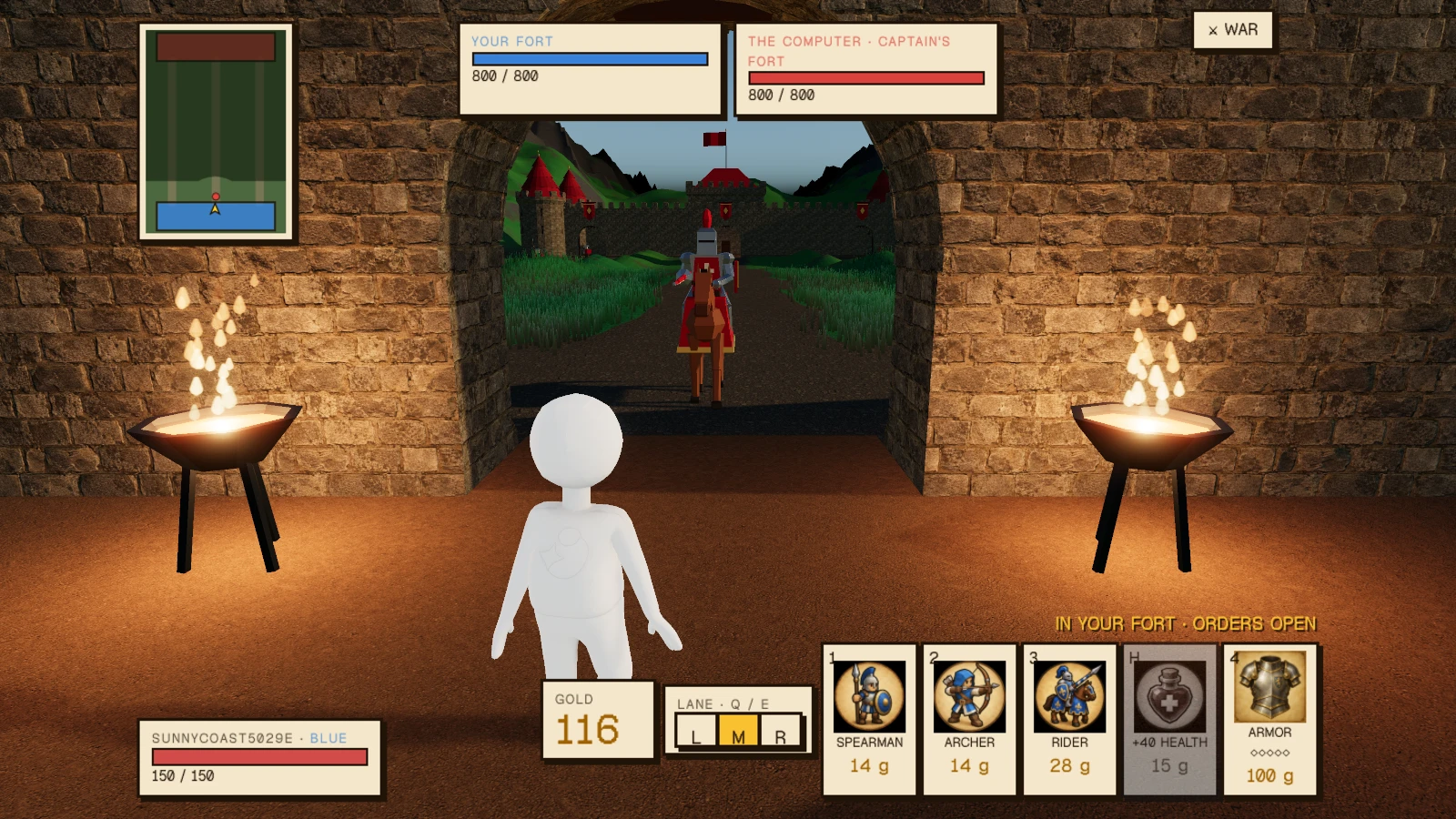 Art of War 3D: a moment in the game (2 of 2)