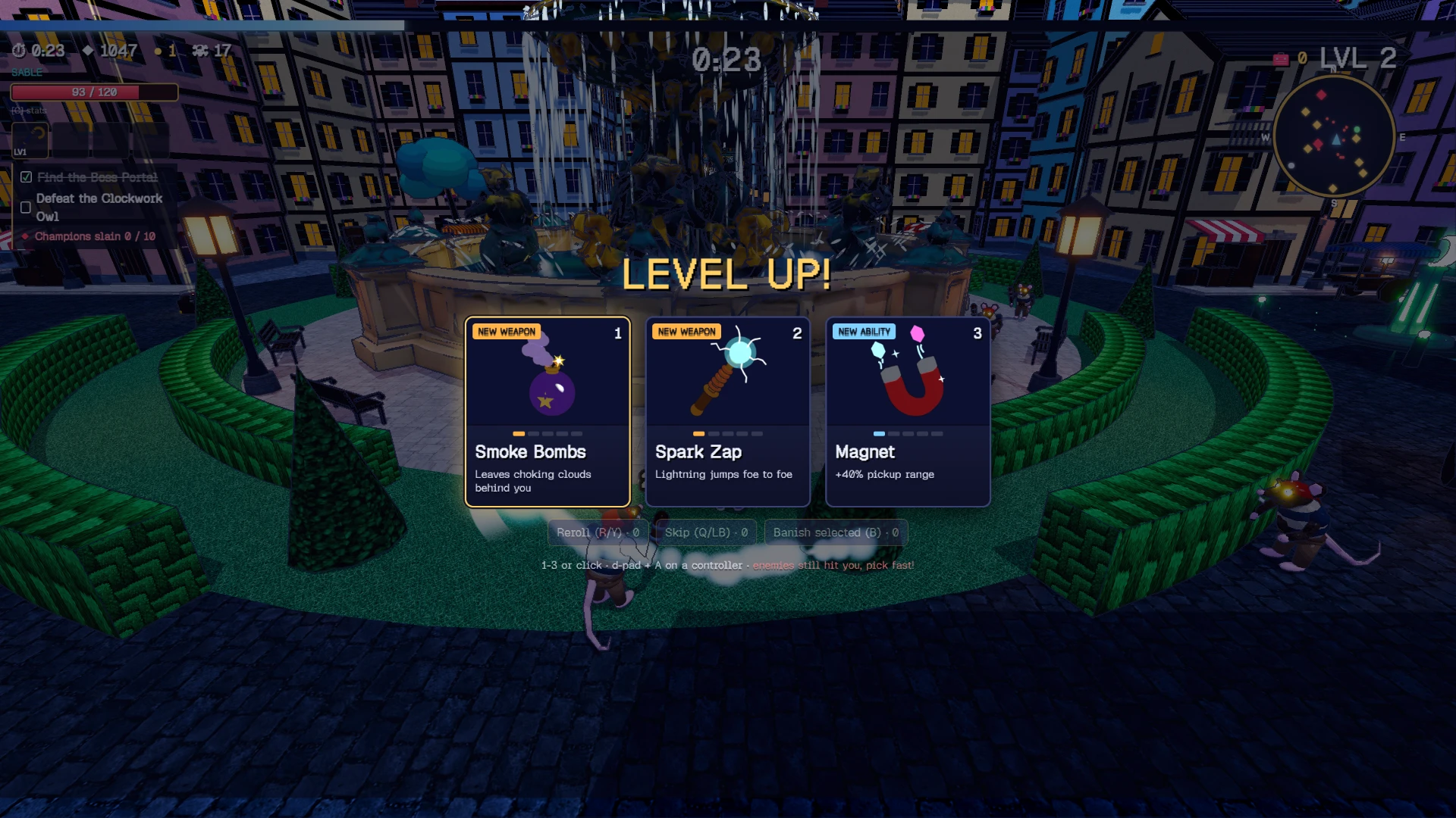 Clockwork Rogue: a moment in the game (1 of 5)