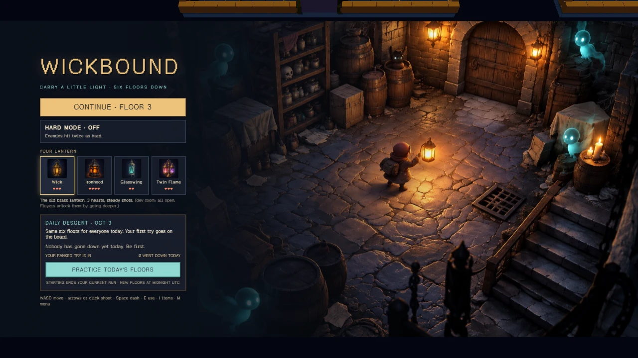 Wickbound: a moment in the game (1 of 2)