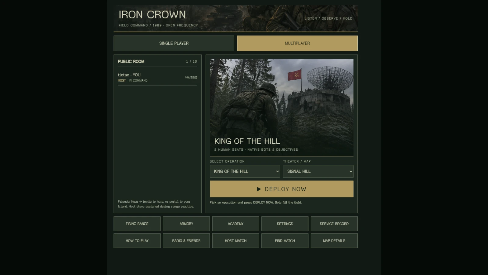 IRON CROWN: a moment in the game (2 of 2)