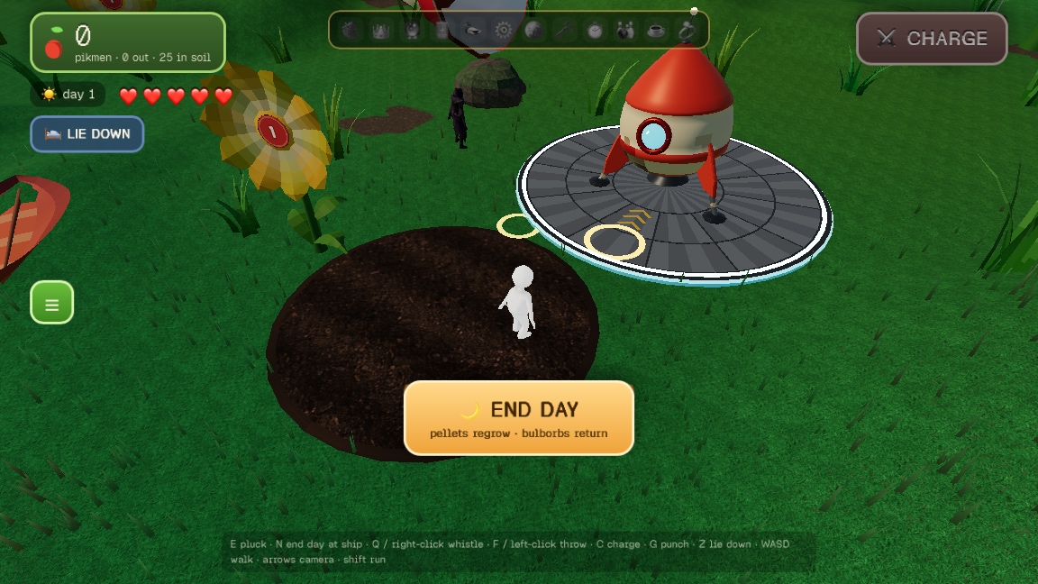 Pikmen: a moment in the game (1 of 2)