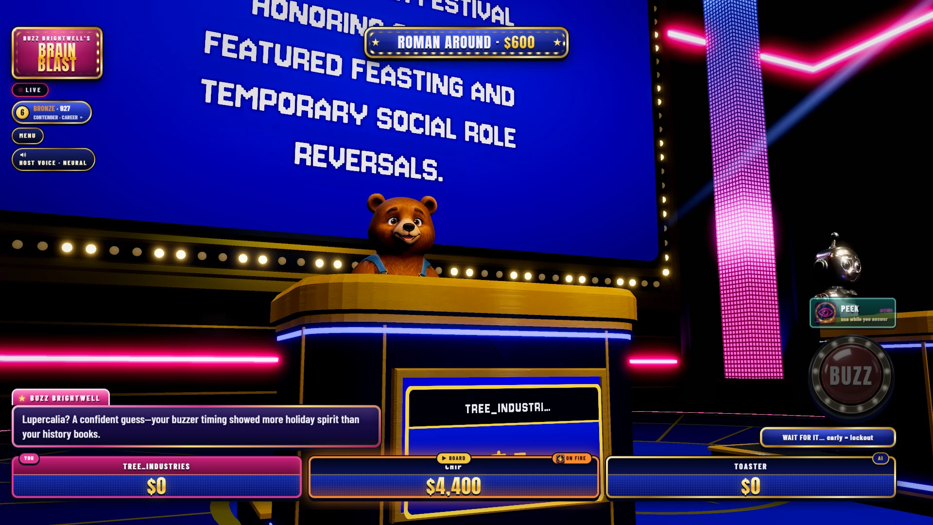 Brain Blast: a moment in the game (3 of 8)