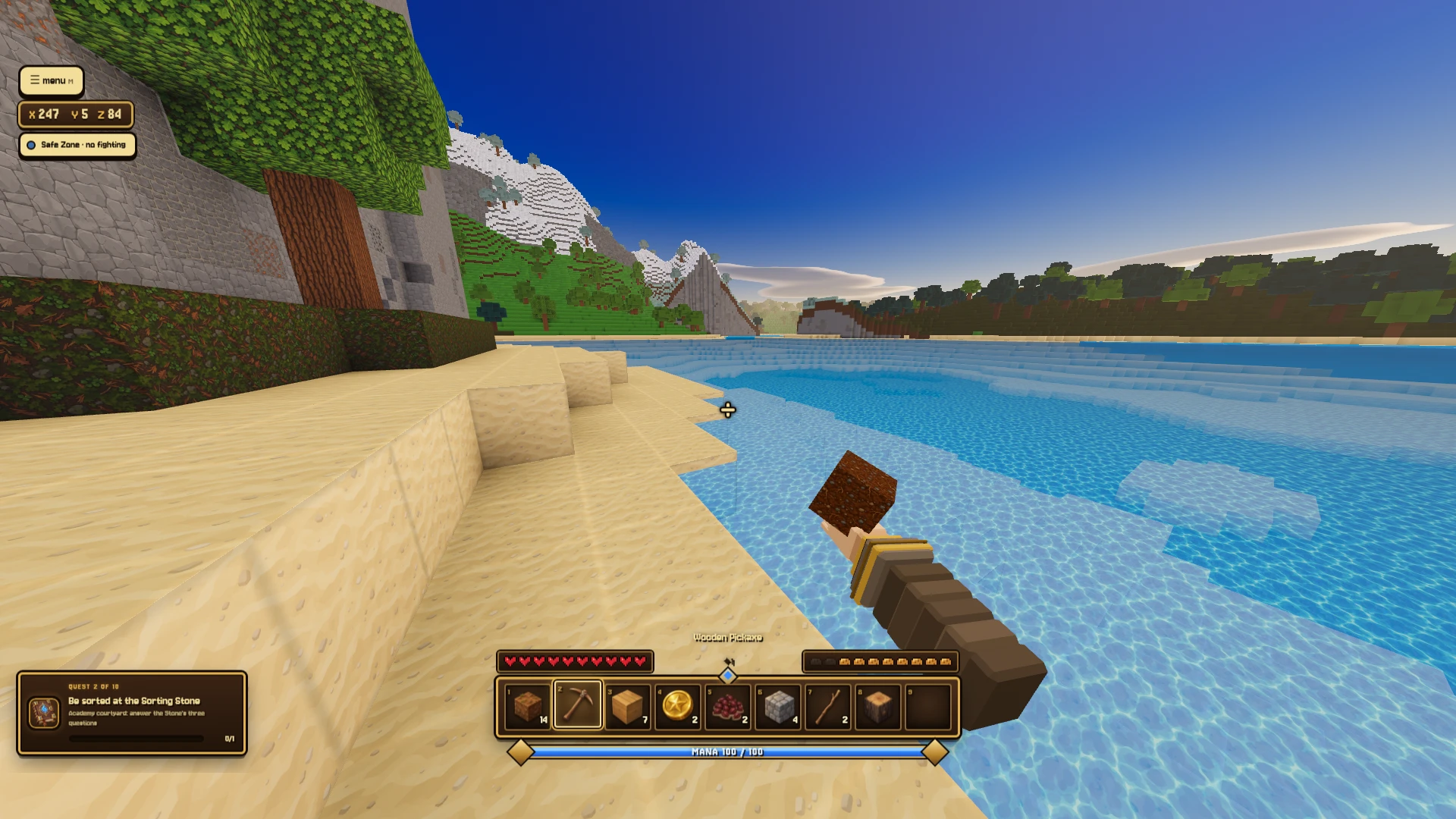 Spawn Craft: a moment in the game (2 of 2)
