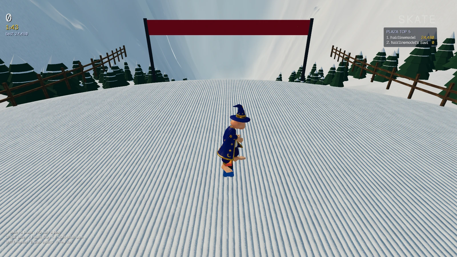 Grindline Plaza: a moment in the game (1 of 1)