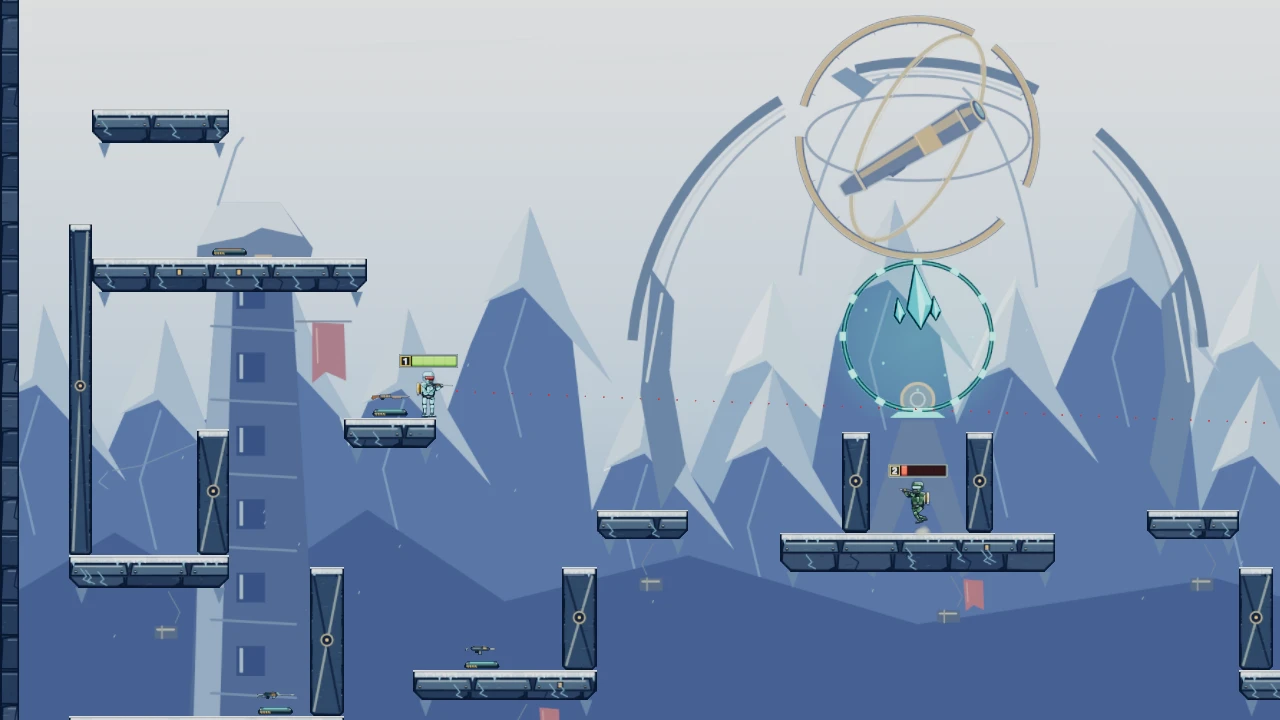 Bullet Arena: a moment in the game (3 of 3)