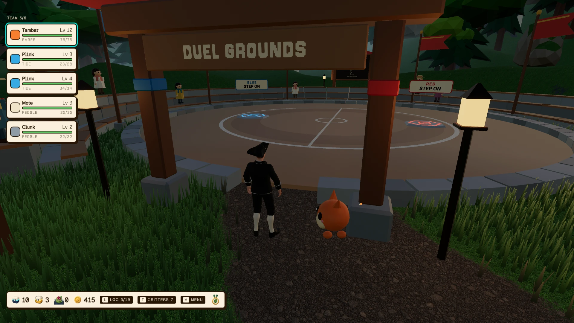Cube Critters: a moment in the game (1 of 1)
