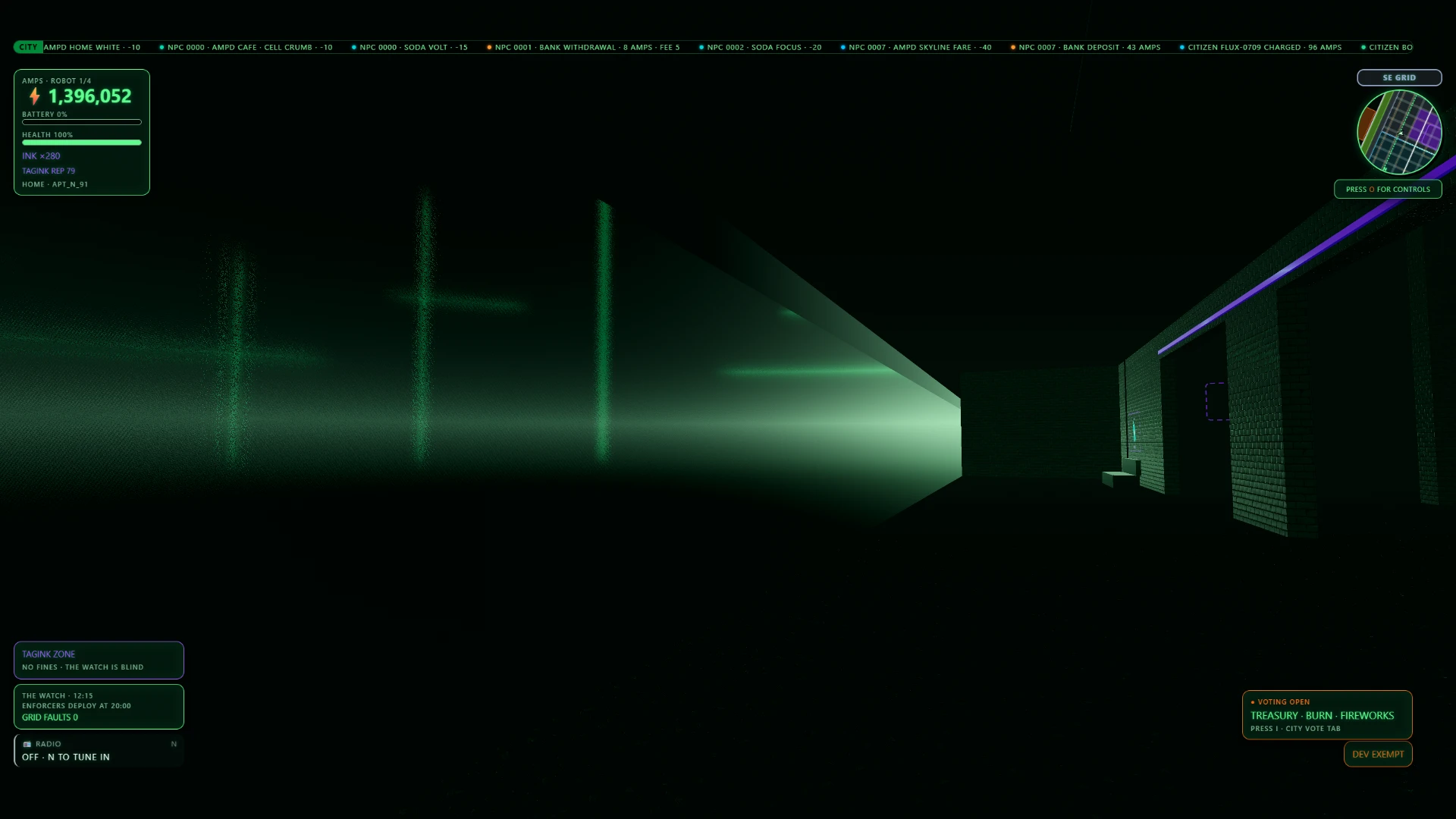 AMPD 1.0 Decomission Test City: a moment in the game (12 of 13)