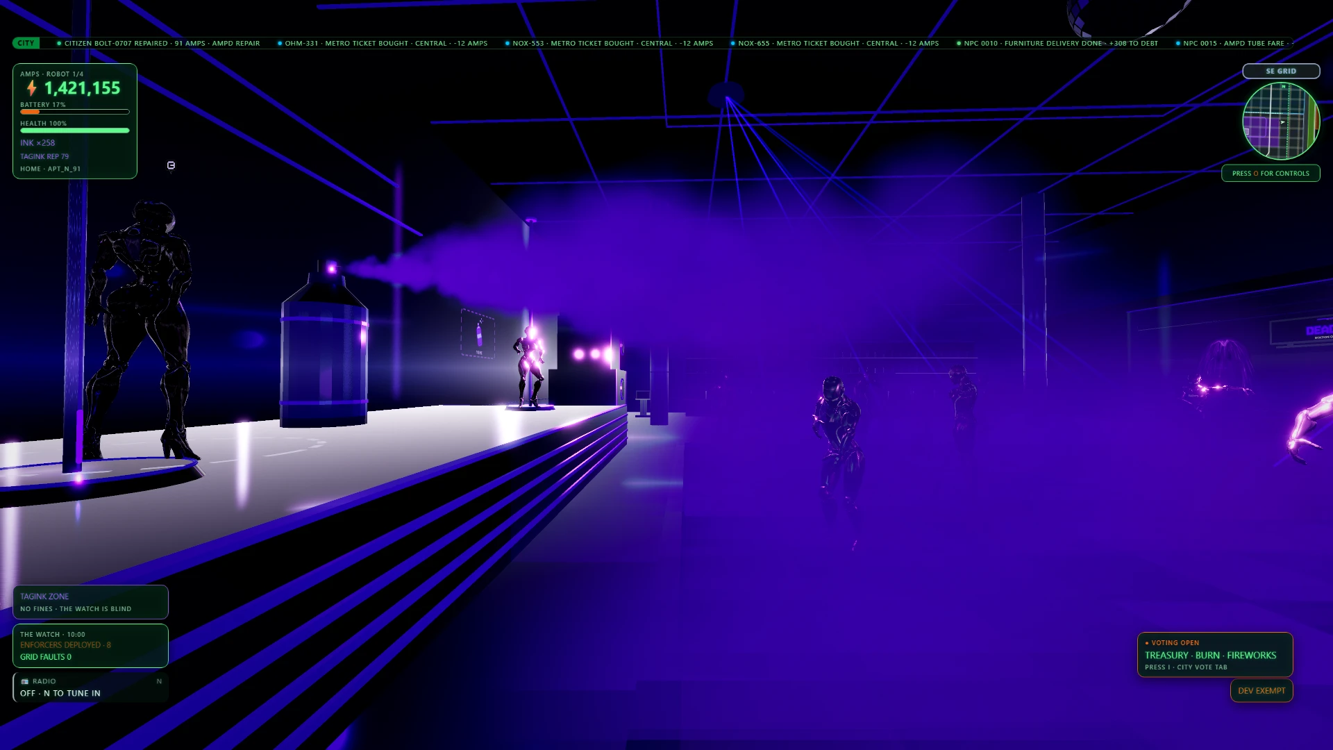 AMPD 1.0 Decomission Test City: a moment in the game (10 of 13)
