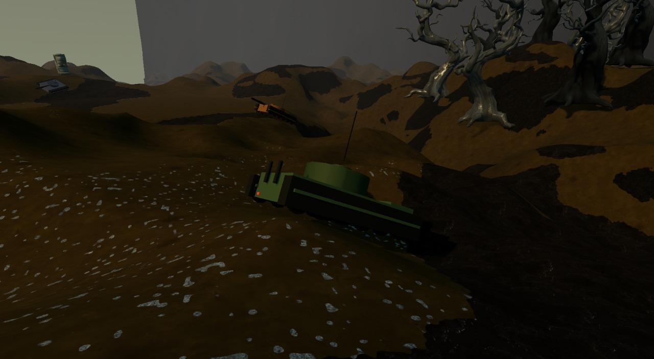 Tank Caldera: a moment in the game (3 of 8)