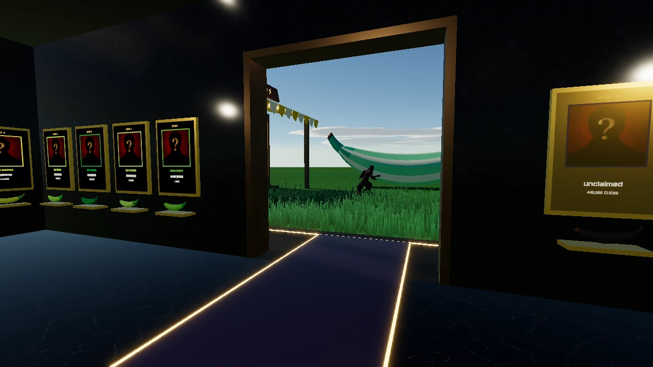 Banana Clicker: a moment in the game (1 of 3)