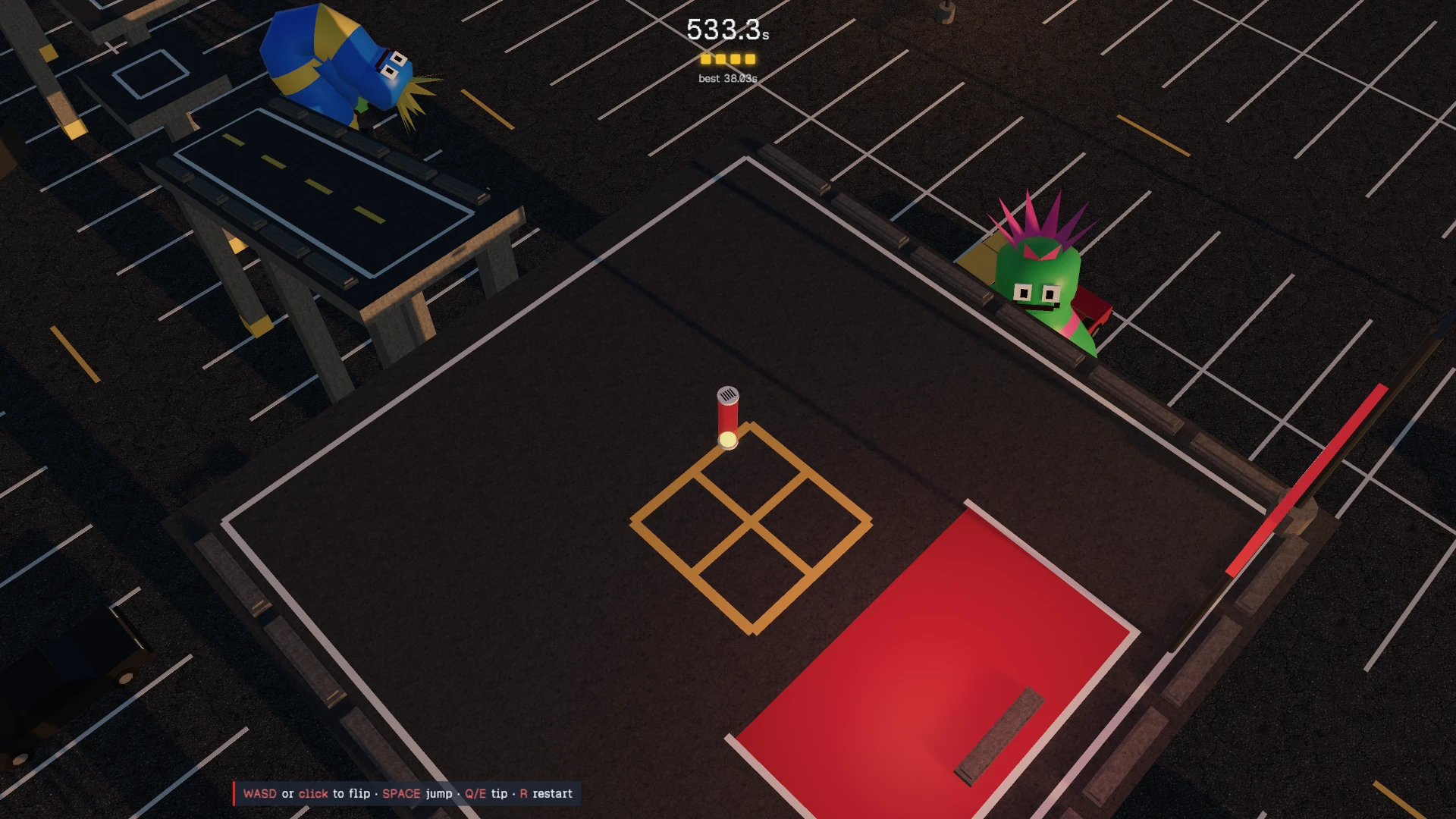 Groan Lot: a moment in the game (1 of 2)