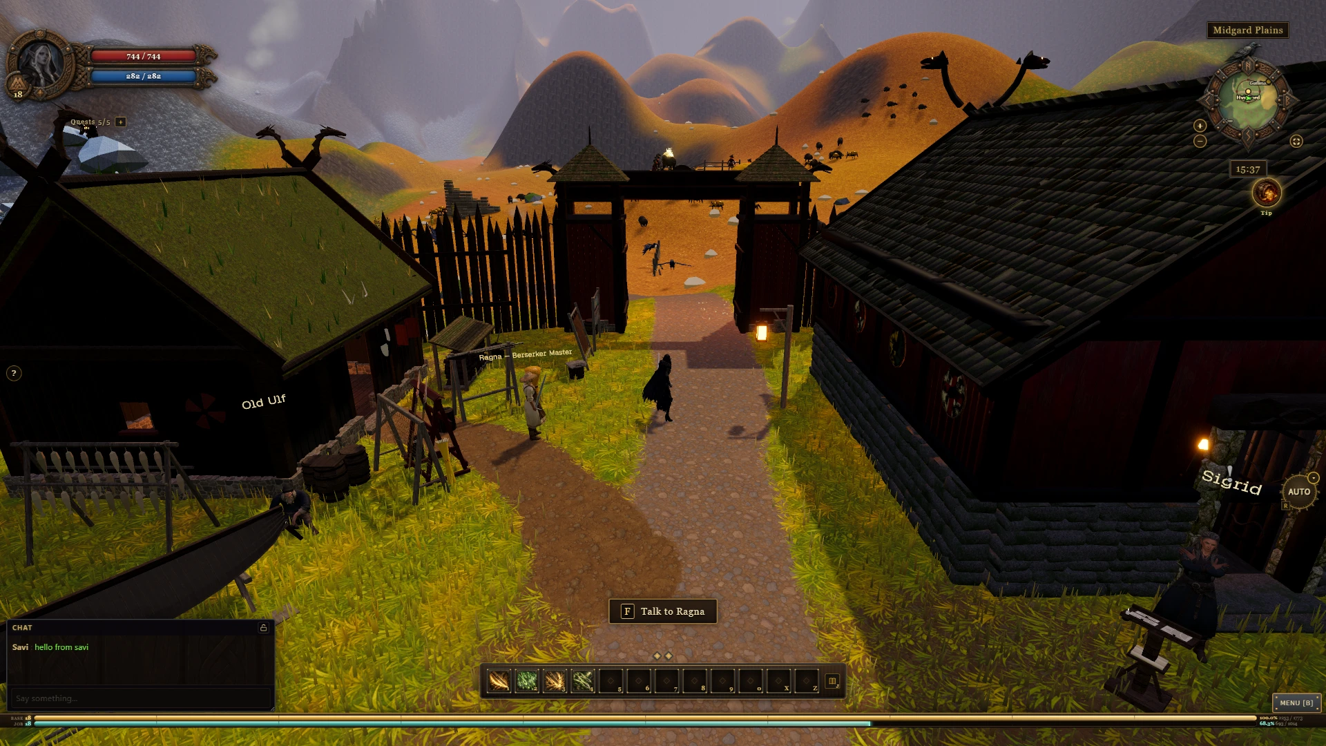World Of Ragnarok: a moment in the game (1 of 1)