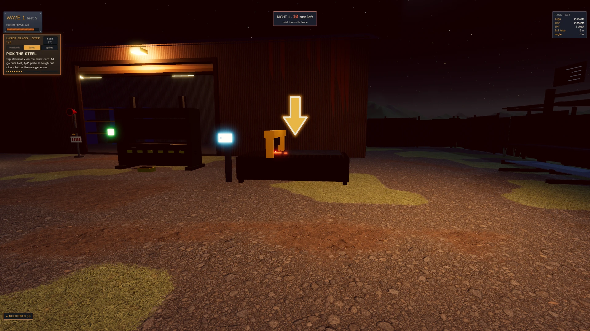 Scrap Yard Stand: a moment in the game (3 of 3)