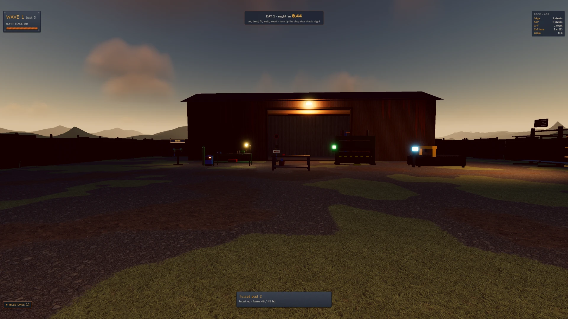 Scrap Yard Stand: a moment in the game (1 of 3)