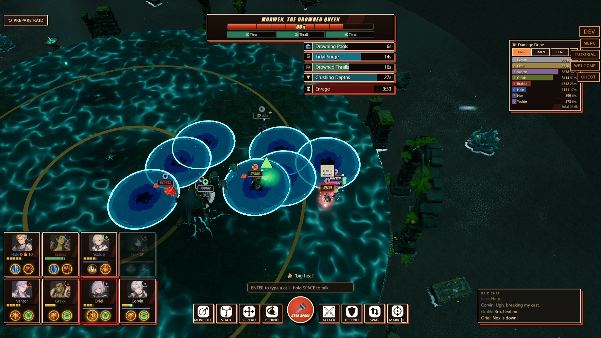 Raid Night: a moment in the game (2 of 2)