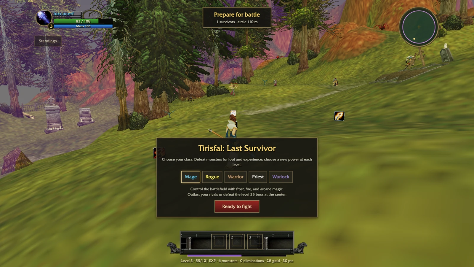 Tirisfal: Last Survivor: a moment in the game (2 of 2)